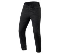 Revit Keegan Tapered Vaqueros de moto, negro, tamaño 28 30 para Hombres