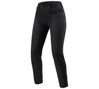 Revit Marzia Skinny Vaqueros de moto para mujer, negro, tamaño 30 34