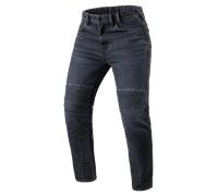 Revit Moto 2 TF Vaqueros de moto, negro-gris, tamaño 30 32 para Hombres