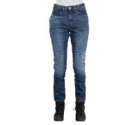 Revit Victoria Damas Motorcycle Jeans, azul, tamaño 31 para Mujer