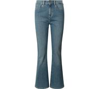 Vaqueros flare de cintura alta DION Mujer Talla 27 Longitud 32. Color Azul