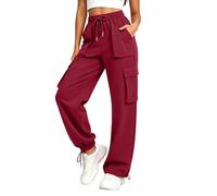 Vaqueros Invierno 2026 Mujer Termico Nieve Comodos Medio Damas Bordados Manta Parches Yoguis Baggy Jardinero Elásticos Quema Tostado Boton Bolsillo Figura Super Sudoracion Decorados