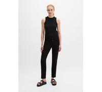 Vaqueros modelo Theda boyfriend cropped Black 31/30