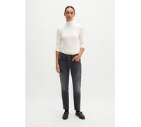 Vaqueros modelo Theda, estilo boyfriend y corte corto Medium Grey 27/34