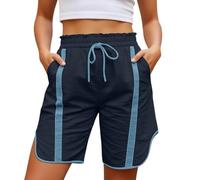 Vaqueros Mom Cortos Short Pantalón Padel Malla Pinzas Chica Camel Ingles Pegados Mezclilla Boyfriend Tecnico Frescos Pantaloneta Abertura Colores Elastizado Poliester Gruesas