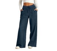 Vaqueros Mujer Anchos Vaqueros Pitillo Comodos Pantalon Denim Push Up Elasticos Pantalones Vaqueros Anchos Talle Alto Elasticizzati a Palazzo Streetwear Moda