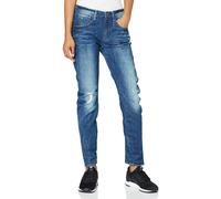 Vaqueros mujer G-Star Arc 3D Low Boyfriend, azul mediana edad destruir, W27L 34