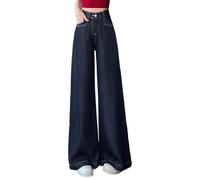 Vaqueros Mujer Pantalon Vaquero Mujer Vaqueros Rectos Cintura Elastica Moto Anti Cellulite Leggings Termicos Traje Fiesta Pantalones Campana Pantalón De Chaleco Talle Medio Tiro Bajo Pana XXXXL Ancho