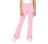 Vaqueros NiñAs-Pantalones Acampanados EláSticos para NiñAs, Corte Ajustado, Corte Acampanado con Abertura Lateral, Pantalones Casuales para Uso Diario