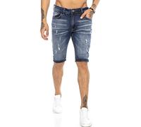 Vaqueros | Pantalones | Jeans Cortos para Hombres Denim Básico Casual Shorts Verano Azul W29