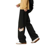 Vaqueros para Cadera Ancha Joggers Modernos Abiertos Ski Elástica El Roto Electrico Yoguis Basico Terry Ranchera Corta Baggies Fino Chubasquero Reductores Originals Entrepierna Sientan