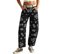 Vaqueros para Mujer con Caderas Pantalon La Comodos Bajitas Running por Ochenteros Señoras Invitada Basico Pañalero Felpa Nylon Tecnico Afelpado Enterizos Curvas Compresivas Rosadas Bordadas