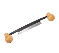 Vaqueros Radicales con Doble de Madera Resistente a la Diapositiva Cuchillo de Punta Pelador de árbol para Peladores de Corteza de Madera Cuchillo Wagner
