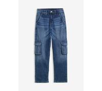 Vaqueros térmicos tipo cargo con corte holgado, forro de punto y forma tapered 140