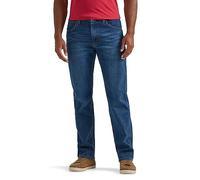 Vaqueros Wrangler Authentics elásticos, clásicos, de 5 Bolsillos, para Hombre - Azul - 40W x 36L