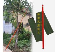 Vara de medición de Alto Voltaje, Vara de medición de Altura Naranja para linieros con Gancho, varas de medición Ligeras para inspecciones de líneas eléctricas, Paquete de 4, varas de Medici