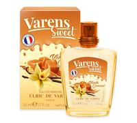 ULRIC DE VARENS Varens Sweet Vanille Caramel Eau de Parfum Gourmand, aroma a caramelo y vainilla, para mujer, vaporizador, fabricado en Francia, 50 ml