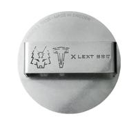 Vargen & Thor Plancha para aplastar GLÖD 14 cm Acero pulido