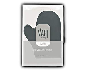 Vari Beauty - Aplicador de manopla sin sol, guante suave para aplicación suave y sin rayas, bronceador, protege las manos de las manchas, reutilizable y lavable, incluye 1 manopla