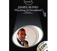 Vari - James Bond Playalong Sax +CD (Sassofono)