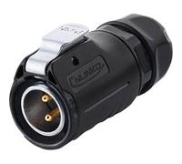 Varia group conector industrial s1 power 2 pines con cierre click m20
