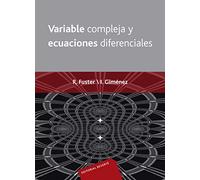 Variable Compleja Y Ecuaciones Diferenciales (SIN COLECCION)