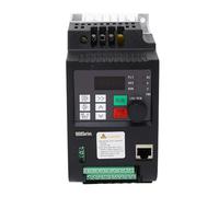 Variable Frequency Drive 1.5KW 7A High Efficiency Single to 3 Phase Converter with PID Controller for Motor Control ABS Shell Aluminum Heat Sink