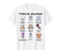 Variaciones de Medusas de Aguas Profundas Especies únicas de Medusas Camiseta