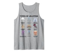Variaciones de Medusas de Aguas Profundas Especies únicas de Medusas Camiseta sin Mangas