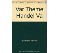 Variaciones sobre un tema de Georg Friedrich Handel: