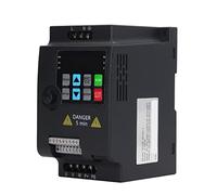 Variador de frecuencia 0.75KW Controlador de Motor Inversor de frecuencia Monofásico AC220V Entrada Trifásico AC0- Salida para generador eólico Bomba de Agua