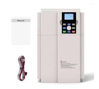 Variador de frecuencia 220V a 380V, VFD 7,5 kW 10HP Profesional Controlador de frecuencia 220V Entrada Monofásica 380V Salida Trifásica, para Ventiladores, Bombas de Agua y Máquinas Herramienta CNC