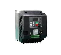 Variador de Frecuencia, 5.5kw 7.5kw 220 a 380V VFD Inversor de frecuencia de CA Entrada monofásica Convertidor de frecuencia de unidades de salida trifásica(TO 380V 4KW)