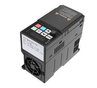 Variador de frecuencia de 0,75 kW, refrigeración silenciosa asistida por ventilador, monofásica a trifásica