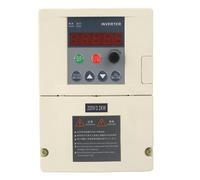 Variador de frecuencia monofásico a trifásico con tecnología de control PWM optimizada, múltiples funciones de protección y diseño de