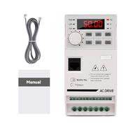 Variador de Frecuencia Monofasico Convertidor de Frecuencia VFD Entrada Monofásica 220V Salida Trifásica 380V Regulador de Velocidad para Motor de 2.2 kW