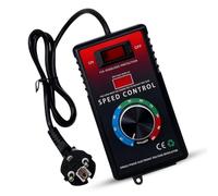 Variador de velocidad para Motor 220V AC 15A 4000W SCR Regulador de voltaje, Variador de frecuencia para Motor Controlador de velocidad del Ventilador Amoladora angular Soplador Taladro manual Sierra