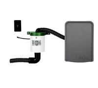 Variante de la puerta sogtt sistema de ventilación del wc gris oscuro