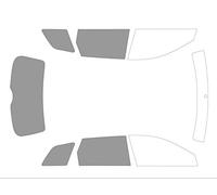 Varianza de coche de colores para películas Kit para coche y 3/4 traseros, Negro 35