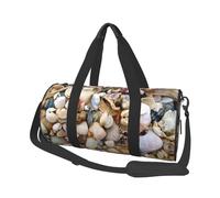 Varias Conchas, Bolsa de Viaje de Gran Capacidad, Bolso Redondo, Bolsa de Viaje Deportiva, Bolsa de Mano, Bolsa de Fitness