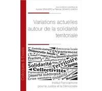Variations actuelles autour de la solidarité territoriale: 224