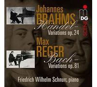 Variations & Fugues on Themes By Handel & Bach by Brahms, Reger, Schnurr, Friedrich Wilhelm (2015-05-26)