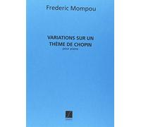 Variations sur un theme de chopin piano