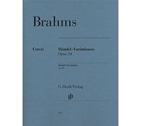 Variations sur un theme de haendel op. 24: Instrumentation: Piano solo