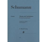 SCHUMANN - Variaciones sobre un tema en Mib (Geistervariationen) para Piano (Urtext)