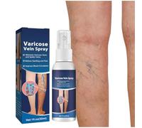 Varicose Vein Soothing Spray,Professional Spider Vein Healing Spray,Smooth & Tighten Skin,Improves Blood Circulation,Non-Greasy Formula for Legs,30ml (1)