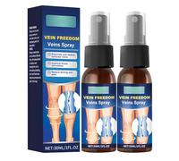 Varicose Vein Soothing Spray,Spider Veins Care Spray with Natural Cooling Formula,Smooth & Brighten Skin,Improves Blood Circulation,Suitable for Long Standing/Sitting People,30ml (2)