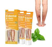 Varicose Veins Soothing Cream,Veins Care Cream for Tired Legs,Moisturizing & Smoothing Dry Skin,Improve Appearance & Gentle Relief Discomfort,20g (2)