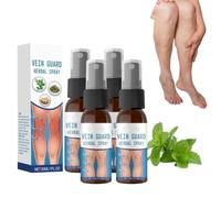 Varicose Veins Spray for Legs,Varicose Vein Soothing Spray with Menthol Extract,Moisture & Nourishment Skin,Gentle for All Skin Types,Suitable for Legs, Arms & Joints (4)