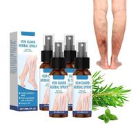Varicose Veins Spray - Menthol & Tea Tree Oil Infused, Soothes & Nourishes Skin, Aids Circulation,Natural Formula Suitable for Legs, Arms & Joints (4)